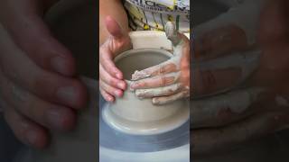 From Clay to Creation Pottery Wheel Basics shorts [upl. by Atteinotna]