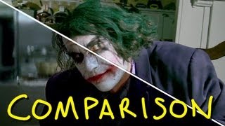 The Dark Knight  Jokers Pencil Trick  Homemade Comparison [upl. by Lusa815]