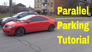 How To Parallel Park A CarEASY Driving Lesson [upl. by Gruver]