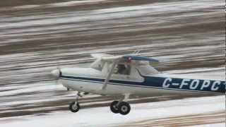 HD Cargair Cessna 152 Touch And Go CSU3 [upl. by Alaikim]