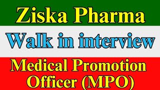 Ziska Pharma Job circular [upl. by Noynek365]