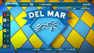 Gaming wins the Del Mar Futurity GI race 10 at Del Mar 9824 [upl. by Lucchesi]