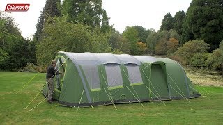 Coleman® Weathermaster 8XL Air Tent Pitching [upl. by Madel]