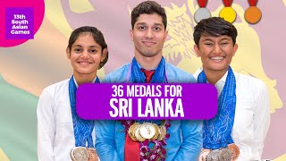 36 Medals for Sri Lanka The swimmers arrive in the Country 🇱🇰 [upl. by Ahsila]