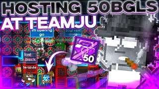 50BGL HOST IN TEAMJU REME BIG HOST  GROWTOPIA [upl. by Tandie276]