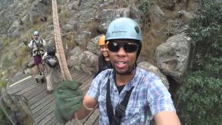 Zipline Malolotja Nature Reserve Swaziland [upl. by Howlend]