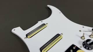 SSH ST Guitar Coil Pickups Prewired Pickguard httpswwwaliexpresscomitem3256805662859308html [upl. by Aicitan798]