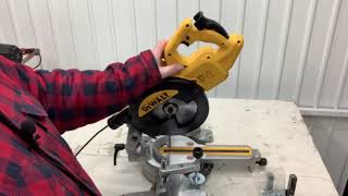 Dewalt DWS774773 Mitre Saw Review [upl. by Erde133]