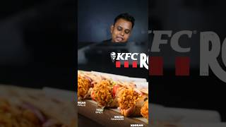 We Tried KFC Thai Spicy Chicken Roll 🥵🤯  KFC Chicken Roll Review [upl. by Nanahs]