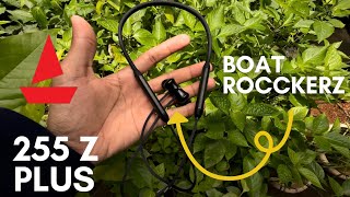 boAt Rockerz 255 Z Plus Neckband Unboxing and Review  Best Neckband Under 1299 [upl. by Silber261]