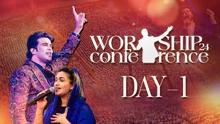 Day 1  Worship Conference  24  2nd Oct 2024  Raj Prakash Paul  Jessy Paul [upl. by Tindall]