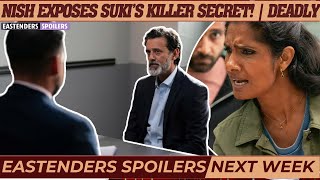 Nish Exposes Suki’s Killer Secret  EastEnders Deadly Christmas Twist Revealedquot [upl. by Eddina281]