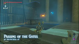 Passing Of The Gates Rota Ooh Shrine Legend Of Zelda Breath Of the Wild [upl. by Kyd]