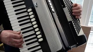 Hohner Resonator Cassotto 120 bass Accordion [upl. by Rimisac]