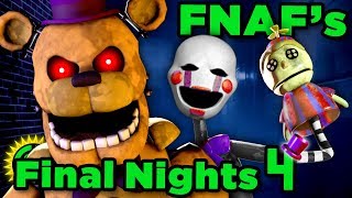 The Mystery FNAF Forgot  Final Nights 4 Full Release [upl. by Paynter356]