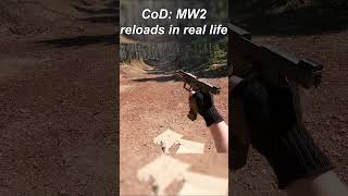 Call of Duty Reloads in Real Life callofduty reload guns gun asmr pov gopro mw3 shorts [upl. by Krystal]