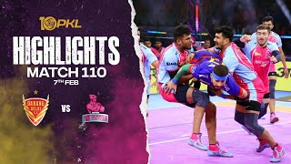 Match Highlights Dabang Delhi KC vs Jaipur Pink Panthers  February 7  PKL Season 10 [upl. by Fernandes]