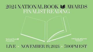 2024 National Book Awards Finalist Reading [upl. by Eimmelc795]