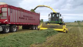 John Deere 7950 SPFH 315 tonhr in Hay [upl. by Nicki]