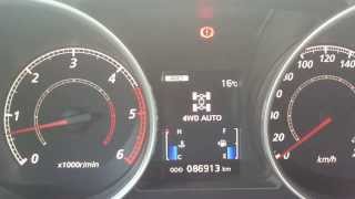 Mitsubishi ASX  2WD 4WD LOCK  modes shown on car display  RVR  Outlander Sport [upl. by Wilscam]