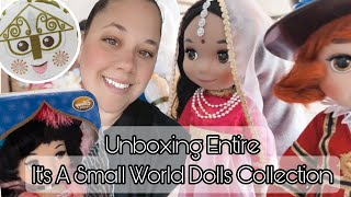 Unboxing “It’s A Small World” Dolls from 2014 [upl. by Blight]