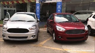 Ford Figo Aspire Titanium Sports TDCi 2018  Reallife review [upl. by Salkin362]