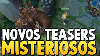 MAIS TEASERS MISTERIOSOS APARECENDO NO SUMMONERS RIFT [upl. by Stephania394]