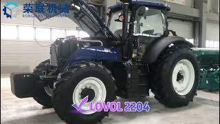 NEW LOVOL 2204 tractors from chinafor sale tractors farming [upl. by Yhtac4]