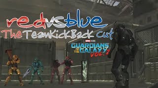 Red Vs Blue Tex Fight Guardians of the Galaxy 2 Intro Style  The TeamKickBack Cut [upl. by Guenzi]