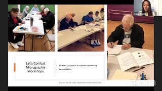 PDMDS Workshop on Micrographia in ParkinsonsImproving your Handwriting [upl. by Yemac759]