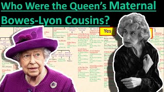 Queen Elizabeth II’s Maternal First Cousins Explained The BowesLyon Family Tree [upl. by Sicnarf]