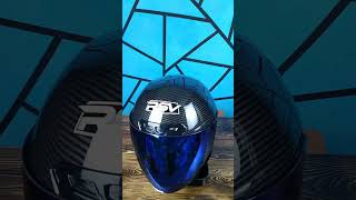 Unboxing RSV New Windtail Carbon  Visor Blue rsvwindtail RSVHelmets [upl. by Nysilla]