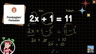 Menyelesaikan Persamaan Linear Satu Variabel Part 2 [upl. by Sukin]