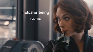 natasha romanoff being iconic for 4 minutes straight [upl. by Aelegna600]