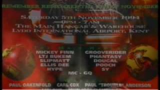 World Dance Rave UK 1990s Various venues [upl. by Cash]