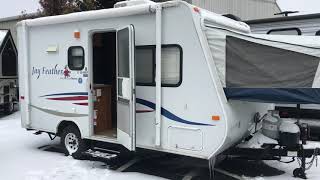 2008 Jayco Jay Feather 17C Travel Trailer Camper RV [upl. by Lonnie889]