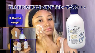 THE TRUTH ABOUT HATOMUGI UV SPF 50 PA  Pearllie Hart [upl. by Ssej]