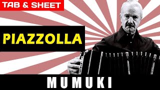 TABSheet Mumuki by Astor Piazzolla PDF  Guitar Pro  MIDI [upl. by Fries]