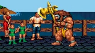 Mega Drive Golden Axe 3 Cragger Hard 1 CC [upl. by Suirtemid598]