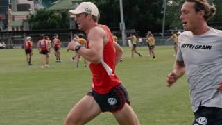 NutriGrain Ironman Ali Days Unstoppable Story  Full Story  Training With the Sydney Swans [upl. by Yurik952]