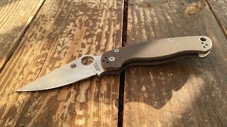 The Spyderco Paramilitary 2 PM2 Pocketknife The Full Nick Shabazz Review [upl. by Hertzog]