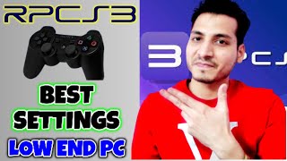 RPCS3 best settings for Low end PC [upl. by Myrna]