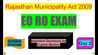 Most Important Questions for EORO Exam in English Medium Day2 eorotestinenglishmedium [upl. by Airtemad160]