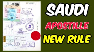 SAUDI APOSTILLE ATTESTATION  SAUDI EMBASSY ATTESTATION PROCEDURE INDIA  SAUDI CULTURE ATTESTATION [upl. by Nwadal]