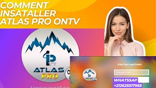 Comment installer lapplication Atlas Pro ontv [upl. by Llenna]