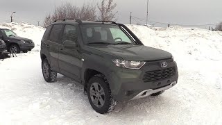 2021 LADA NIVA TRAVEL OFFROAD Start Up Engine and In Depth Tour [upl. by Doowron]