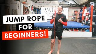 SKIPPING FOR BEGINNERS 🦅 How To Jump Rope For Beginners [upl. by Aeiram]