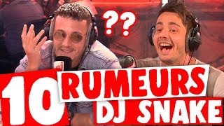 DJ SNAKE RÉPOND AUX 10 PLUS GROSSES RUMEURS SUR LUI   NRJ [upl. by Anaila949]