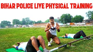 Bihar police physical training  Live Physical training [upl. by Sandell]