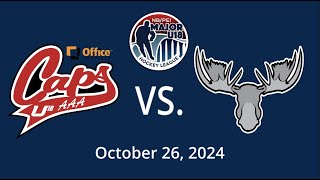 Fredericton Caps vs Northern Moose [upl. by Ranchod]